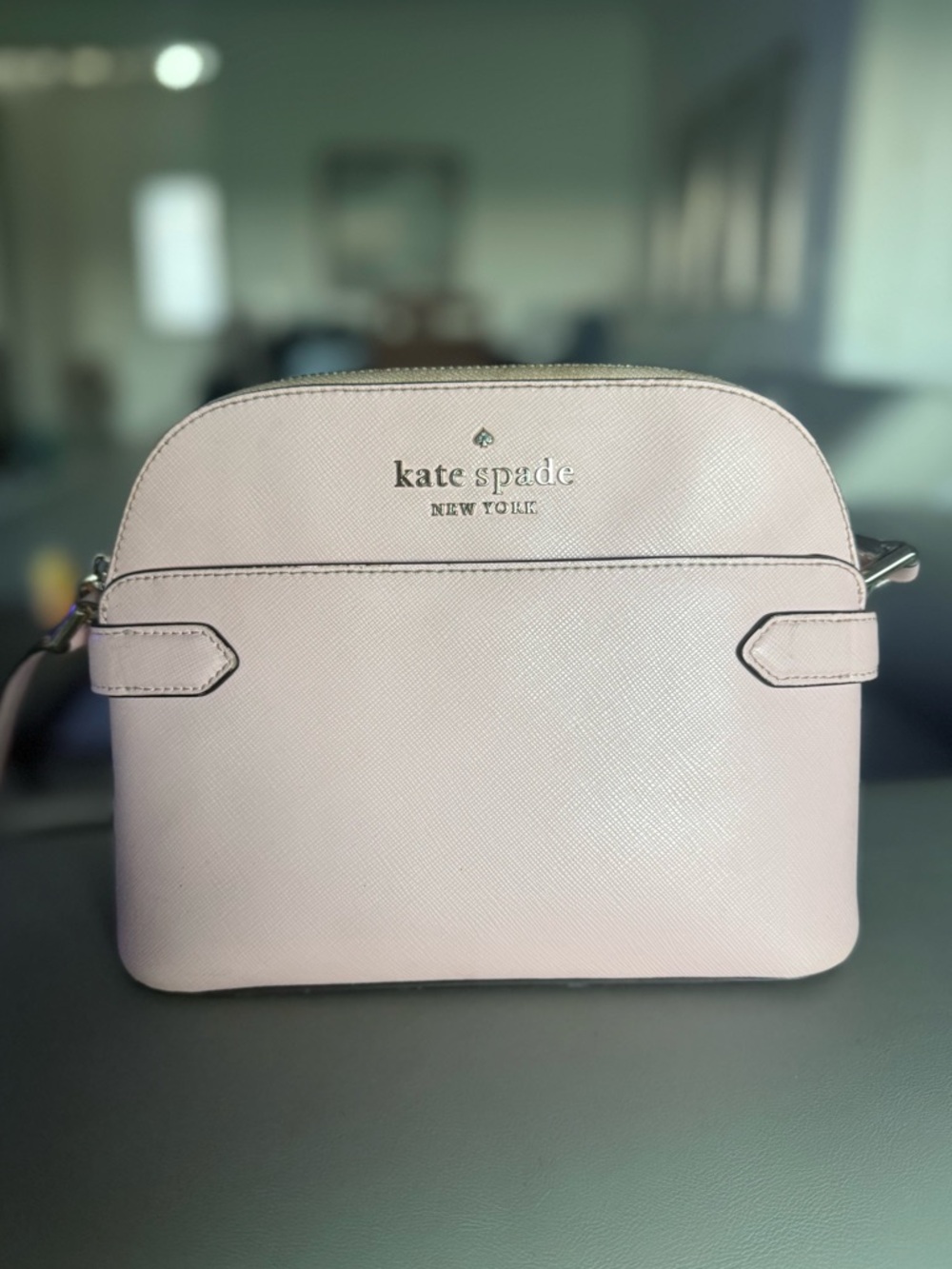 Kate Spade Light Pink Crossbody Purse with Matching Wallet